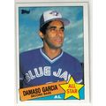 1985 Topps Baseball card 702 Damaso Garcia All-...