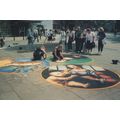 Religious Child Pavement Artist York Yorkshire ...