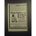1932 Macmillan Co Book Ad - Thirty Years in the...
