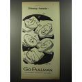 1954 Pullman Railroad Car Ad - Sleepy heads