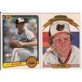 Two 1983 Donruss Jim Palmer baseball cards #4 &...