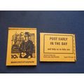 VARIETY PANE DN73 10 PENCE STAMP BOOKLET POSTAL...