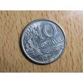 Brazil Brasil 1976 10 Centavos Coin