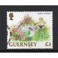 Guernsey - 1996 - £3 Floral Fantasia (sg582a) Used