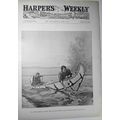 Harper's Weekly April 4, 1891 Big Fishing by Fr...