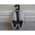TU Grey Spotted Ladies Slippers Size 5 Brand New