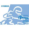 YAMAHA XV250R XV250RC VIRAGO OWNERS MANUAL 2002...