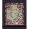 GREAT BRITAIN 1887 QV SG 205a 4d GREEN AND BROW...