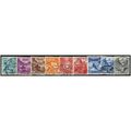 1936/1948 9 different values - #267 fine used (o)