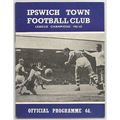 1963-64 IPSWICH TOWN v BOLTON WANDERERS (Very G...