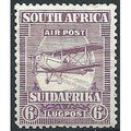 South Africa 1925 SG28 6d Magenta Mounted Mint ...