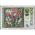 DOMINICA, CHRISTMAS, De Lisle Psalter, green 1977, 1c