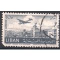 Lebanon 1952 (Air) - SG455 - 10p grey - Beirut ...