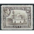 Aden 1939 SG20 2a Sepia Mounted Mint ..