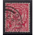 GB 1912 KGV 1d Scarlet used stamp wmk 49. ( B248 )