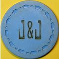 J&J Club. Vintage Casino Chip. Santa Cruz, CA. ...