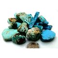 Arizona Turquoise Gemstone Carving Cabbing Roug...
