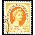 Africa Rhodesia & Nyasaland 1954 Queen Elizabet...