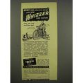 1946 Whizzer Motorcycle Ad - Ride Wherever You Go