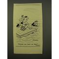 1947 Cartoon by Gus Lundberg - Pretend You Don'...