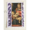 Malawi 1992 Christmas 75t Virgin & Child Used S...