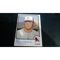 1973 Topps Card # 033 Jim Breazeale Very Good (...