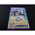 1990 Score Football Card # 216 Jim Arnold Excel...