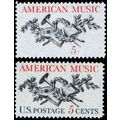 1252, Mint VF NH Blue Color Omitted ERROR 5¢ Am...