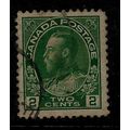 CANADA 1922 GEORGE V 2c DEEP GREEN SG 247 FINE ...