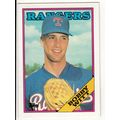1988 Topps baseball card 747 Bobby Witt