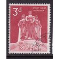 MALTA 1962 GREAT SIEGE 3d USED SG308