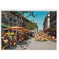 Geneve Place du Molard Postcard posted 1973 cor...