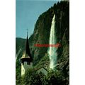 Lauterbrunnen, Staubbachfall Und Kirche, Switze...