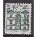 Berlin 1965 Tegel Castle 15pf Fine Used SG B237...