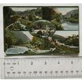 vintage postcard Millers Dale, Buxton, multi-view