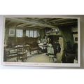 pre 1918 postcard Ann Hathaway's Cottage Interior