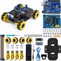 LAFVIN 4WD Mecanum Robot Car Kit Smart DIY Proj...