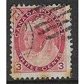 CANADA 1898-1902 QUEEN VICTORIA 3c USED SG156