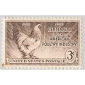 1948 U.S. 3C Stamp Poultry Industry Centennial ...