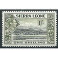 Sierra Leone 1938 SG196 1/- Black & Olive-Green...
