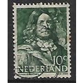 NETHERLANDS 1943 DUTCH NAVAL HEROES 10c GREEN J...
