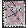 Po Mi 87: 4 Fr. violet Postage Due Stamp: Wheat...