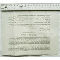 1841 receipt one annuity V. Kirk, Derby, Robert...