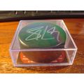 Autographed Hockey Puck, w/COA, SIDNEY CROSBY, ...
