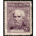 Argentina 1956 Guillermo Brown 20c Used Stamp