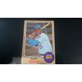 1968 Topps Card # 254 Cleon Jones Good (2) New ...