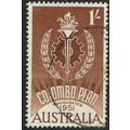 Australia 1961 Colombo Plan 1/- Red Brown SG339 FU