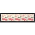 2264 20.5c Fire Engine Fine MNH Dry Gum PNC 1/5...