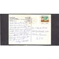 Used Postcard Isreal Stamp CV02876