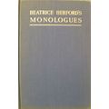 BEATRICE HERFORD'S MONOLOGUES for actors acting...